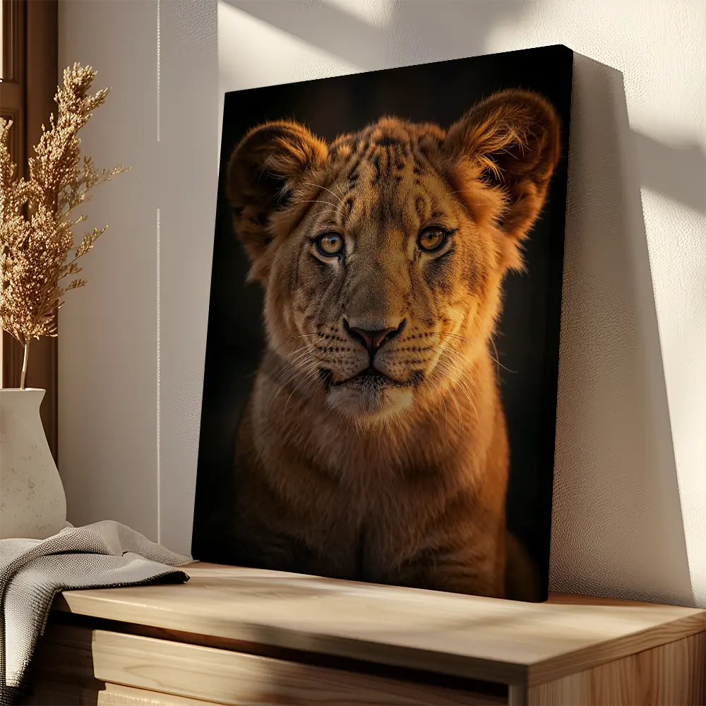 Cute Lion Cub