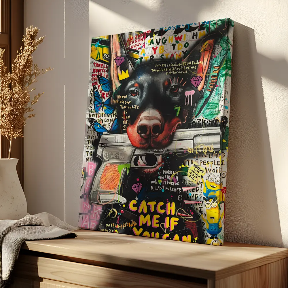 Dobberman Pop Art