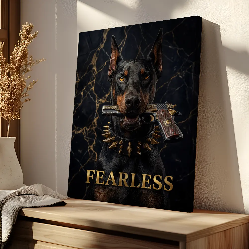 Fearless Doberman Power