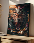Floral Leopard