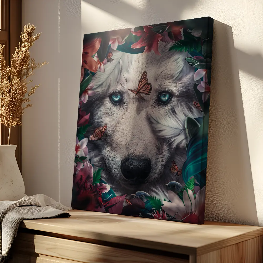 Floral Wolf