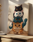 Four Cute Cats