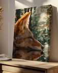 Fox Butterfly Reflection