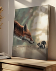 Fox Meets Squirrel