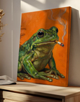 Frog Smoking