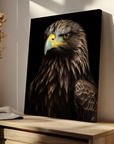 Golden Eagle Black Portrait