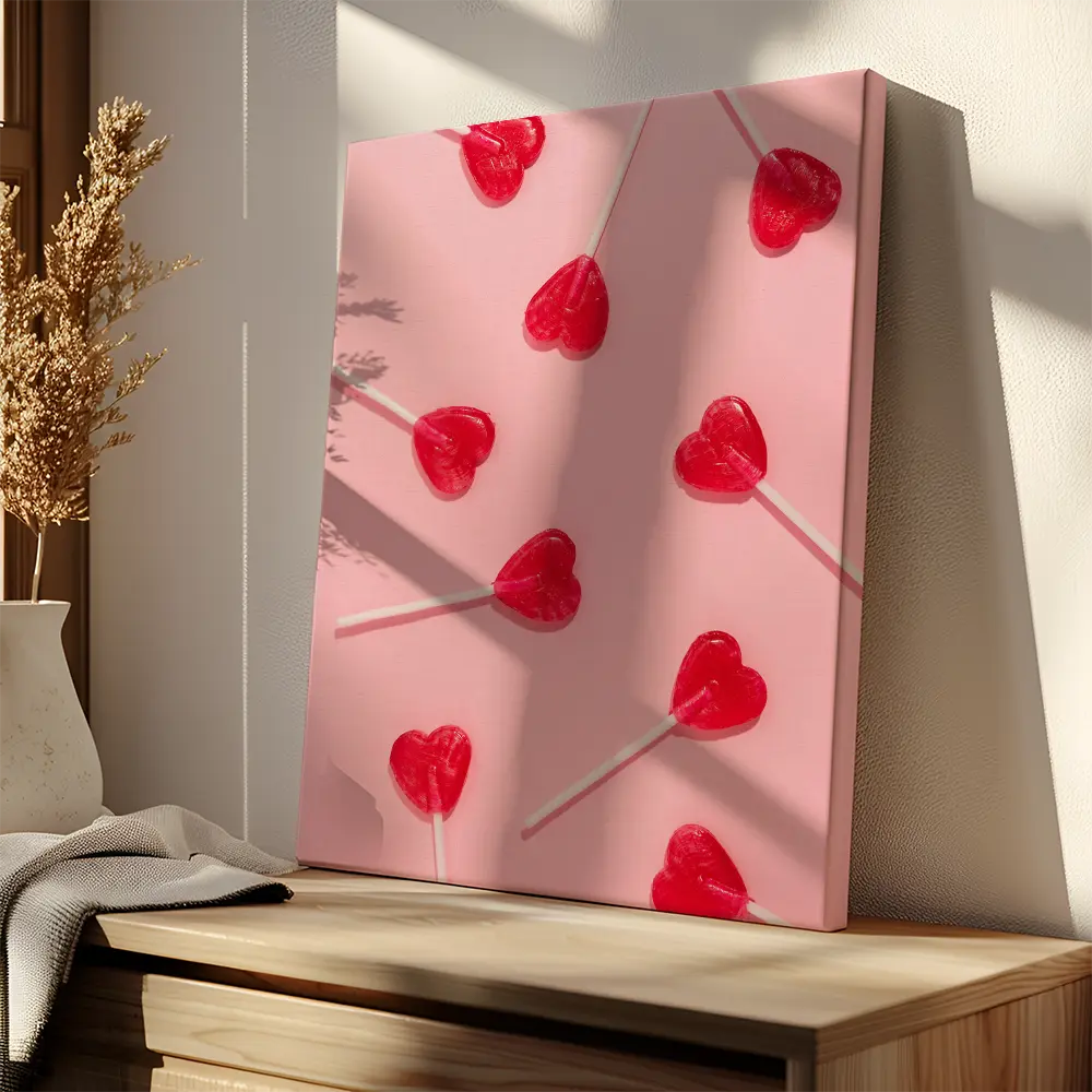 Heart Lollipops