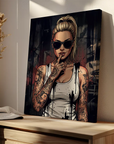 Hot Model Graffiti