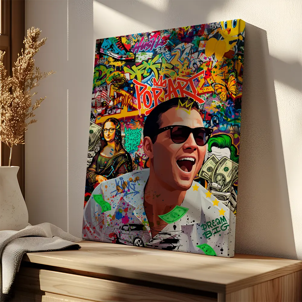 Leonardo DiCaprio Pop Art