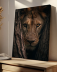 Lioness Hiding
