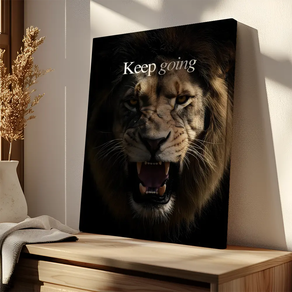 Lion Keep Going