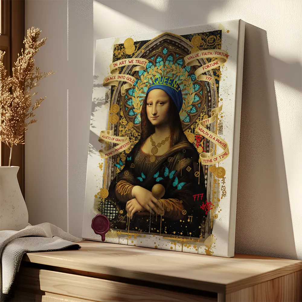 Mona Lisa Pop Art