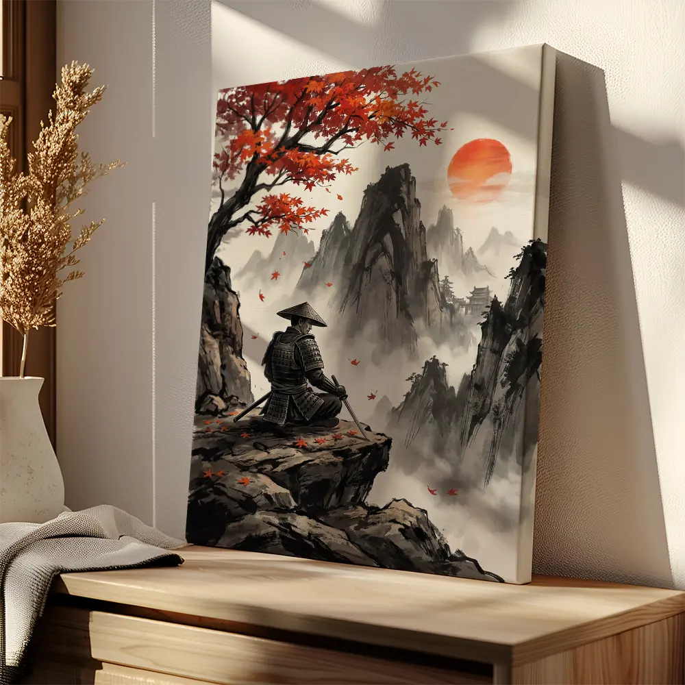 Samurai Sunset Meditation