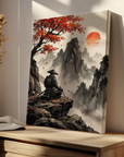 Samurai Sunset Meditation