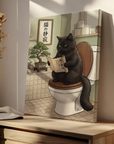 Scroll Cat Toilet