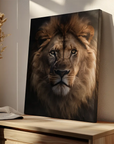 Serious Lion Face