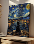 Starry Night Cat