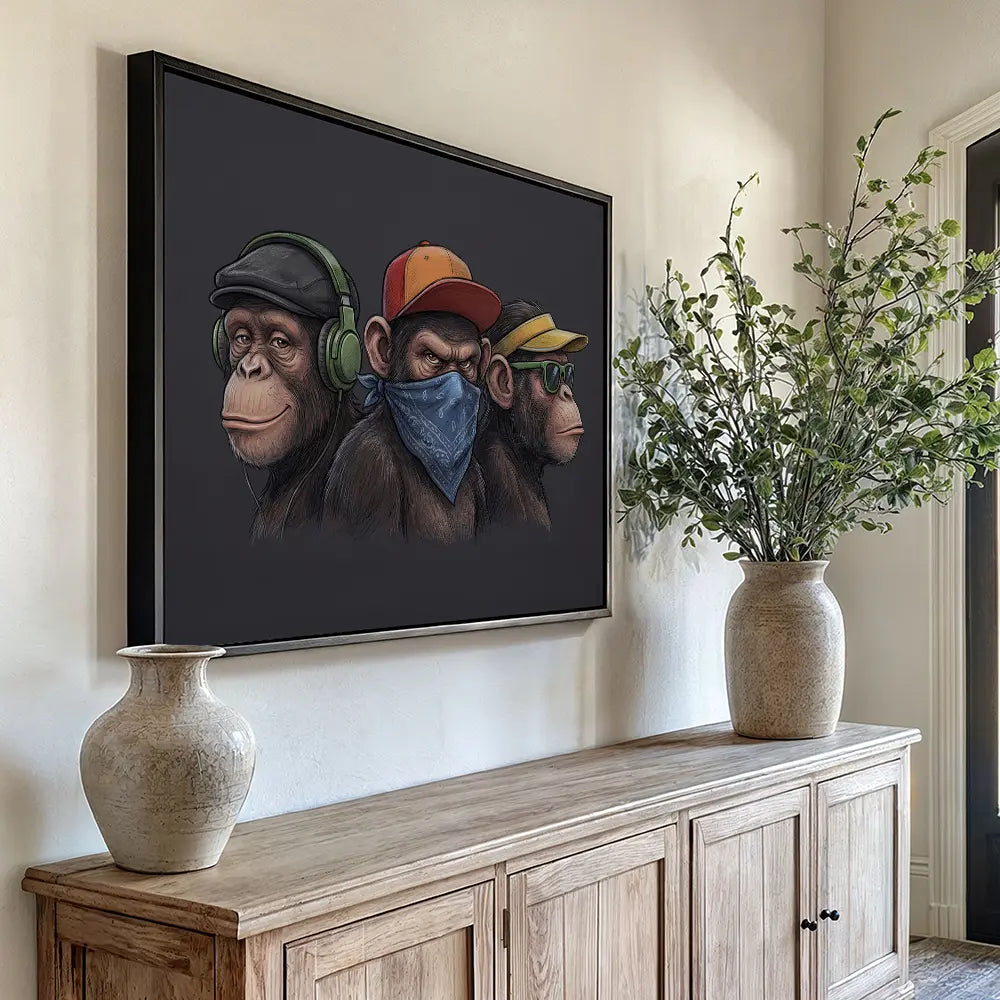 Three Wise Monkeys