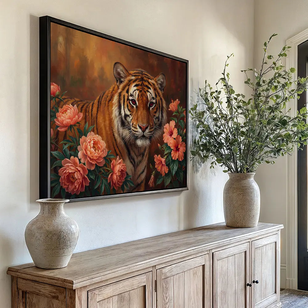 Tiger Flowers Landscape