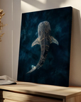 Whale Glowing Water