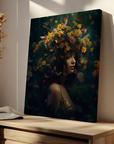Woman Floral Head