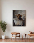 Bathing Yak