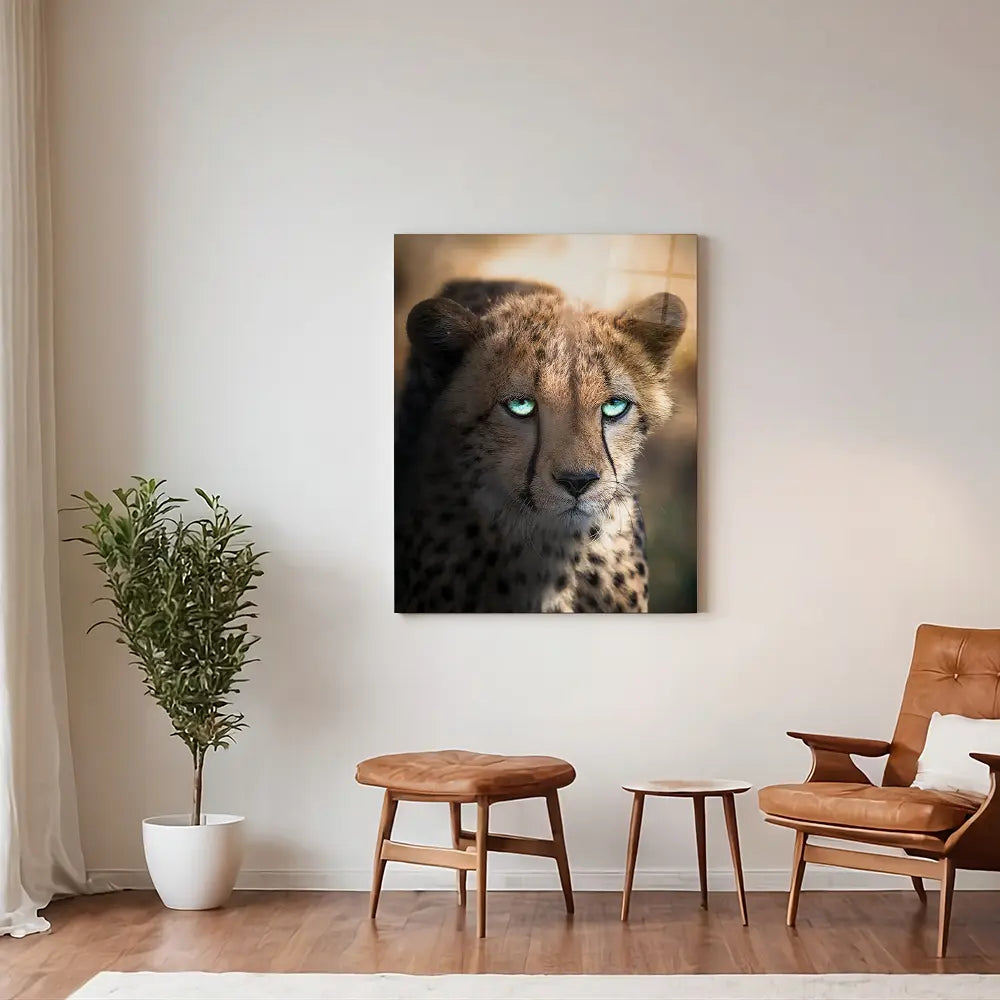 Blue Eyed Cheetah
