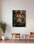 Bushes Lion