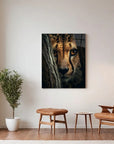 Cheetah Hiding