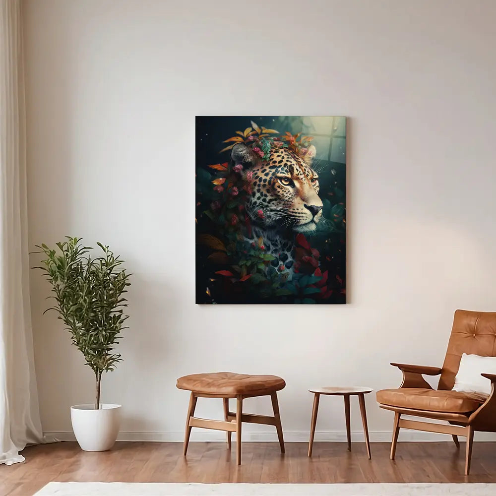 Flowers Leopard