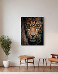 Hiding Leopard