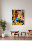 Banksy Gold Pop Art