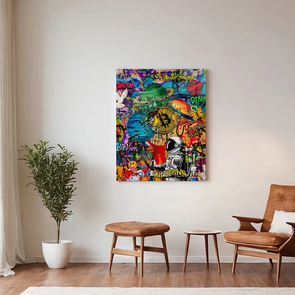 Bitcoin Pop Art