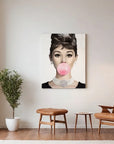 Bubblegum Brunette Girl