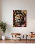 Cheetah Floral Field