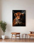 Cozy Highland Cow