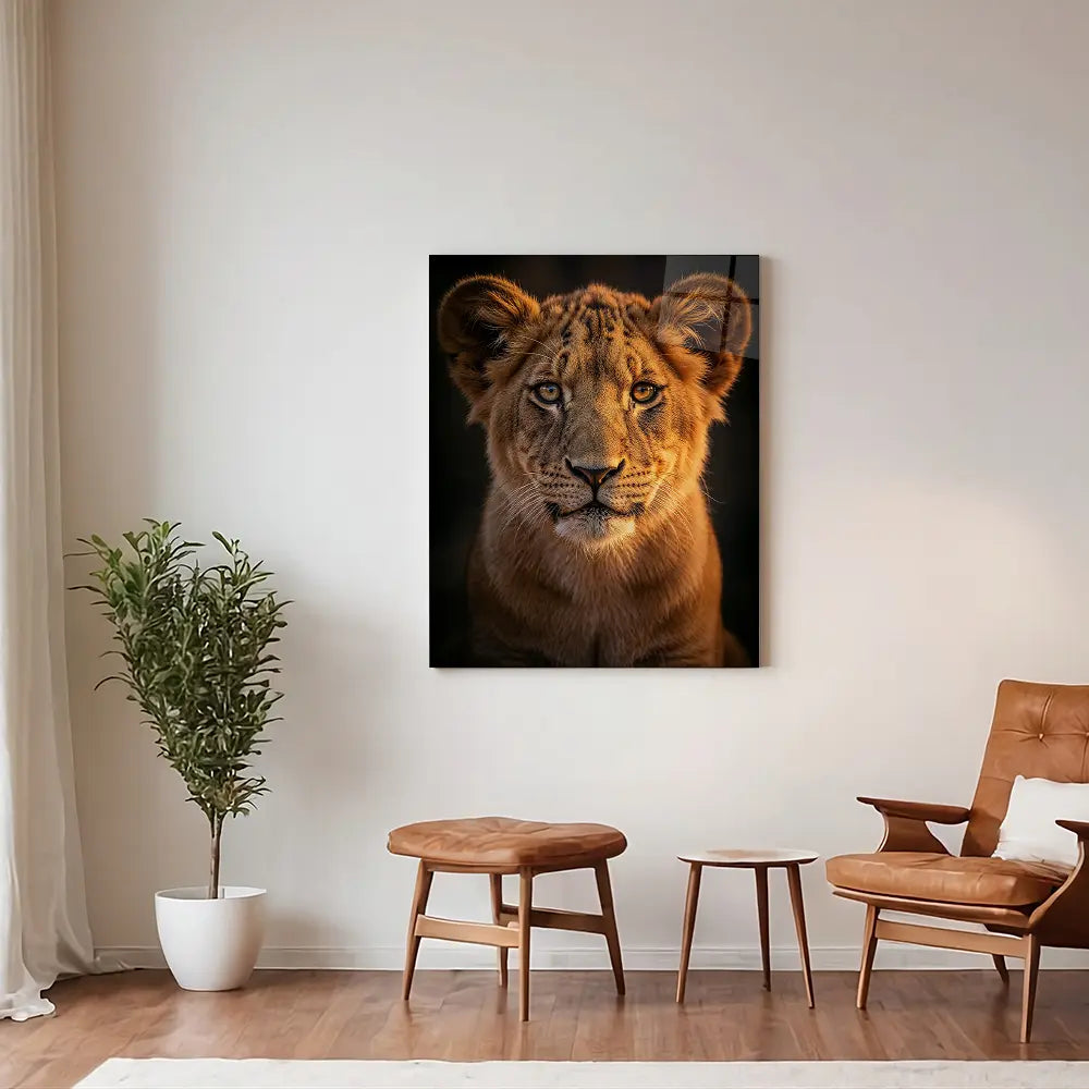 Cute Lion Cub