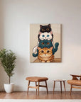 Four Cute Cats