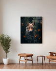 Fox Hiding Forest