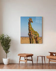 Giraffe Safari Flowers