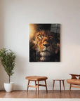 Hiding Lion