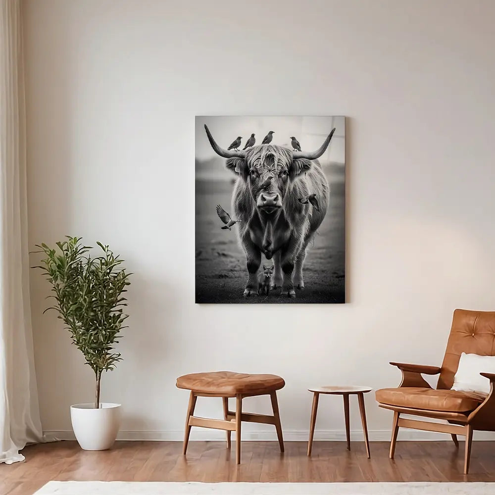 Highland Cow Fox