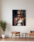Hot Model Graffiti