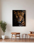 Leopard Black Portrait