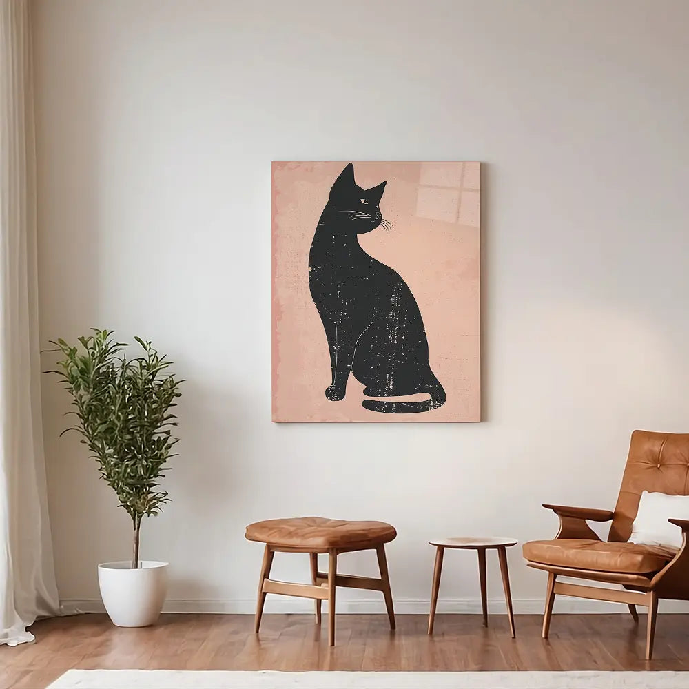 Minimal Black Cat