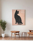 Minimal Black Cat