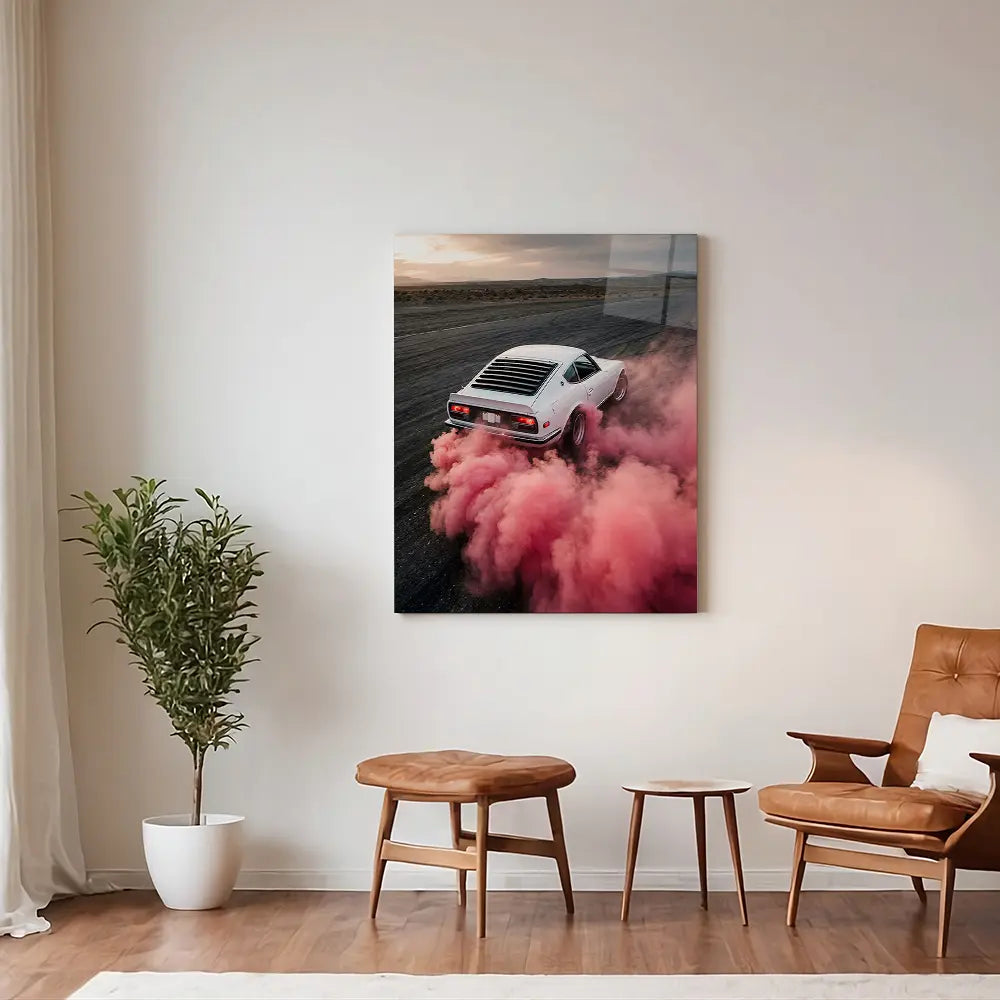 Pink Smoke Drift