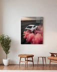 Pink Smoke Drift