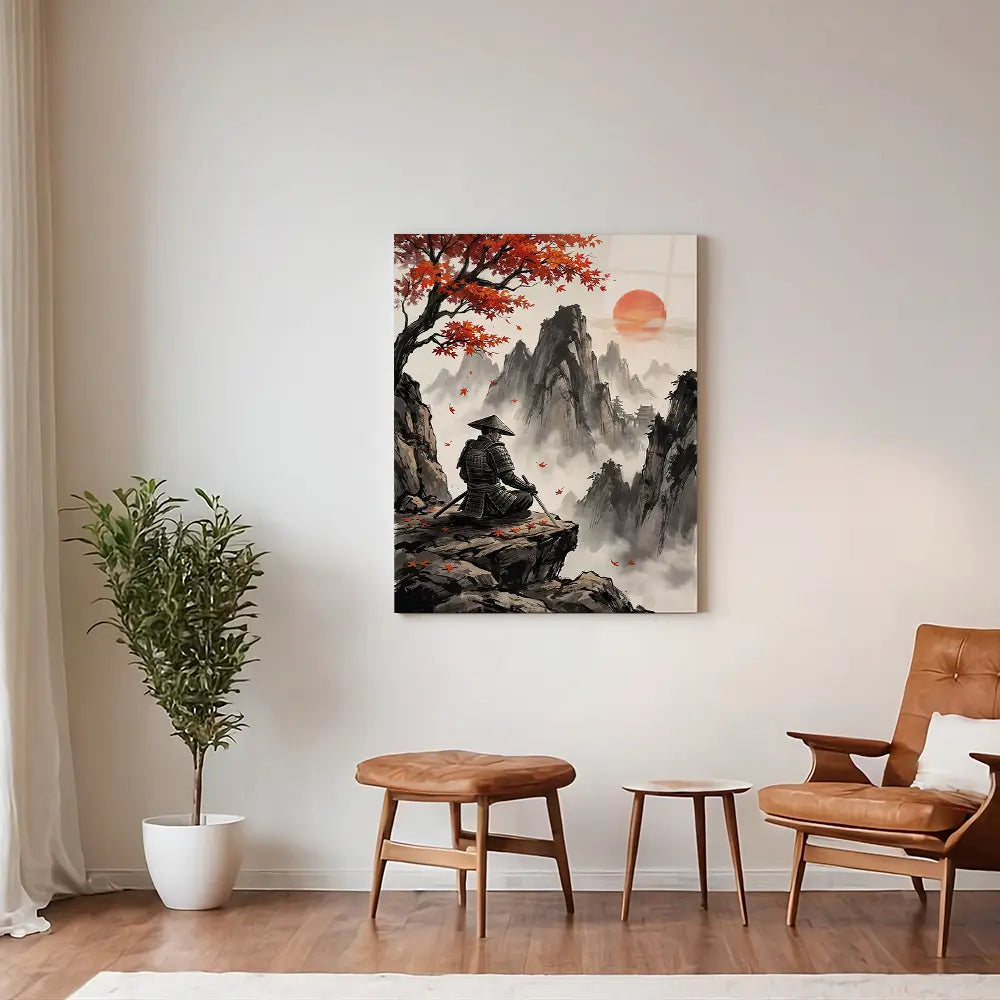 Samurai Sunset Meditation