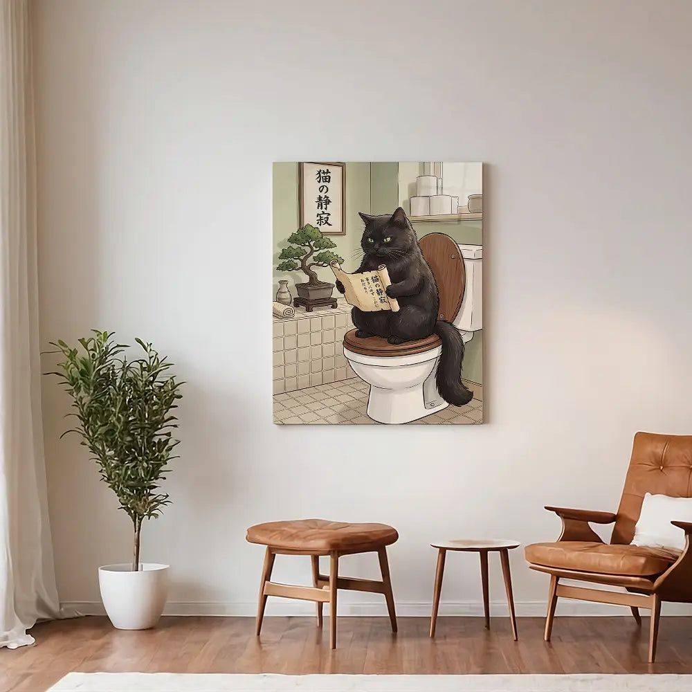 Scroll Cat Toilet